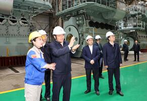 省委常委、省委统战部部长胡广杰一行莅临多凯动力调研指导